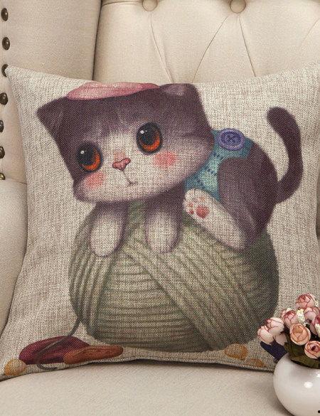 经典网红猫咪抱枕图,萌态可掬，治愈你的日常疲惫